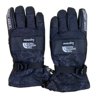 シュプリーム(Supreme)のSupreme ノースフェイス Steep Tech Gloves 黒 M(手袋)
