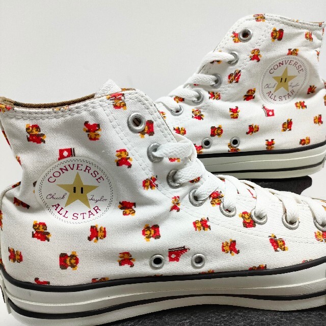 CONVERSE(コンバース)の27.5cm レア【CONVERSE ALLSTAR SUPER MARIO】 メンズの靴/シューズ(スニーカー)の商品写真