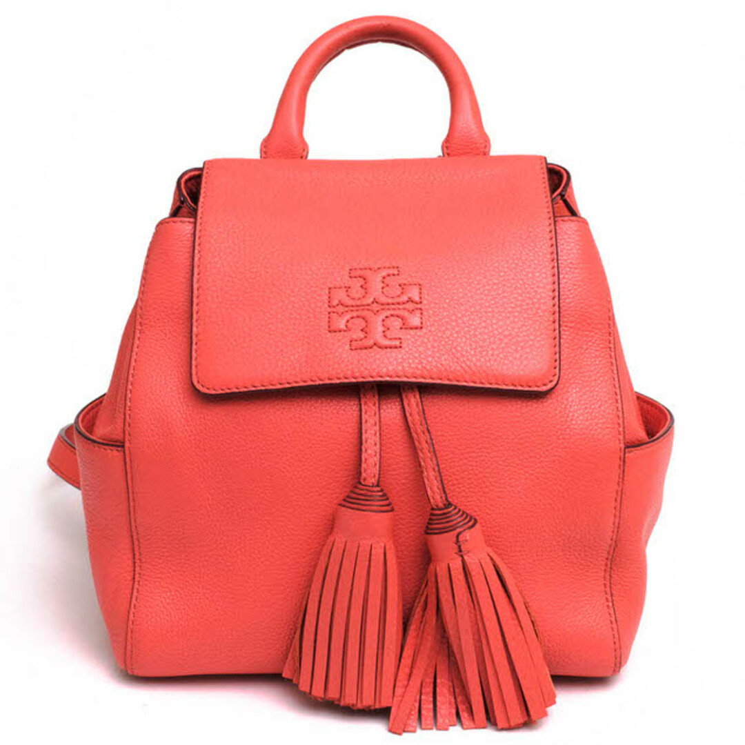 トリーバーチ／TORY BURCH リュック バッグ バックパック レディース 女性 女性用レザー 革 本革 ピンク  Thea Mini Backpack シボ革 シュリンクレザー デイパック