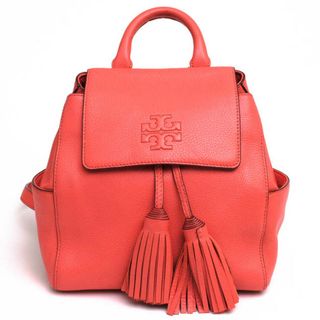 トリーバーチ(Tory Burch)のトリーバーチ／TORY BURCH リュック バッグ バックパック レディース 女性 女性用レザー 革 本革 ピンク  Thea Mini Backpack シボ革 シュリンクレザー デイパック(リュック/バックパック)