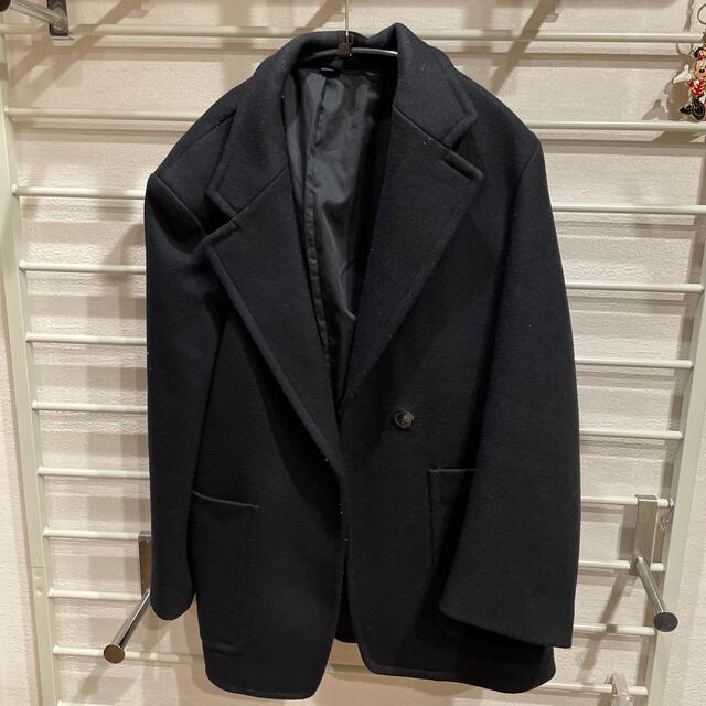 新品　ユニクロ　ユー　 ウールブレンドジャージージャケット　Lサイズ　ブラック