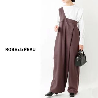 ネストローブ(nest Robe)の【新品未使用】ROBE de PEAU（ローブデポー）|ワンショルダーサロペット(サロペット/オーバーオール)