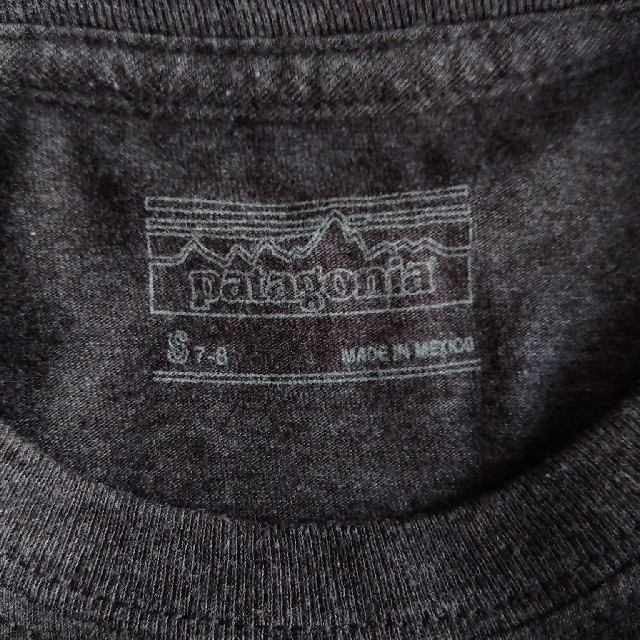 patagonia(パタゴニア)のpatagonia 長袖Tシャツ BOY'S Sサイズ キッズ/ベビー/マタニティのキッズ服男の子用(90cm~)(Tシャツ/カットソー)の商品写真