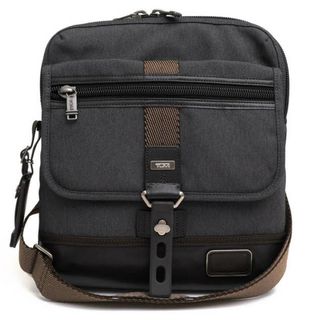 トゥミ(TUMI)のトゥミ／TUMI バッグ ショルダーバッグ 鞄 メンズ 男性 男性用ナイロン レザー 革 本革 グレー 灰色  222304AT2 ALPHA BRAVO ANNAPOLIS ZIP FLAP HICKORY アルファブラボ アナポリス・ジップ・フラップ メッセンジャーバッグ(ショルダーバッグ)