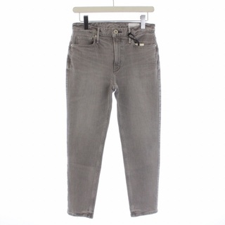 upper hights - アッパーハイツ THE LADY テーパードストレッチデニム W24 グレー