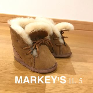 マーキーズ(MARKEY'S)の【未使用タグ付】MARKEY'S マーキーズ　ベビー　ボアブーツ(ブーツ)