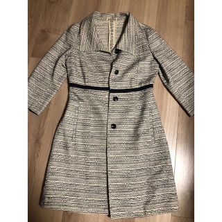 マックスマーラ(Max Mara)のマックスマーラステュディオ　ツイードコート(ロングコート)