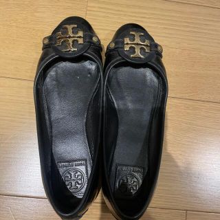 トリーバーチ(Tory Burch)のトリーバーチ　フラットシューズ　黒(バレエシューズ)