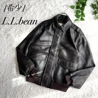 L.L.Bean - 激レア LLbean レザージャケット A-2 type フライト