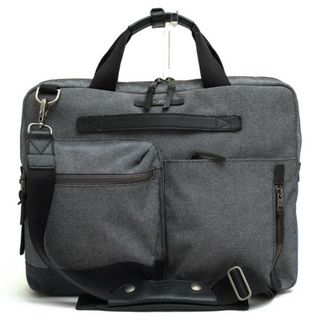 トゥミ(TUMI)のトゥミ／TUMI バッグ ブリーフケース ビジネスバッグ 鞄 ビジネス メンズ 男性 男性用コットン 綿 キャンバス レザー 革 グレー 灰色  61011MGR DALSTON Acer Slim Zip Brief ダルストン タブレット収納 2WAY ショルダーバッグ(ビジネスバッグ)