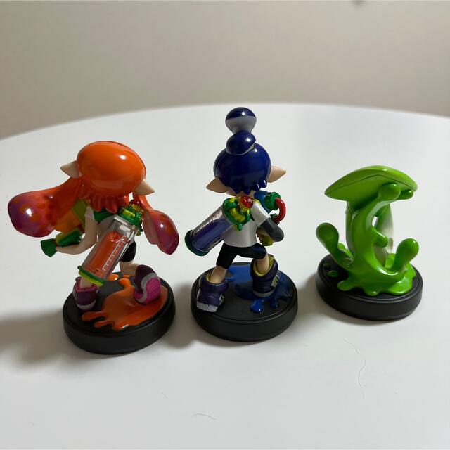 スプラトゥーン amiibo インクリング イカガール ボーイ 緑イカ