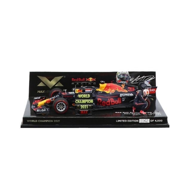 未開封】フェルスタッペン別注 1/43 レッドブル ホンダ アブダビGPの