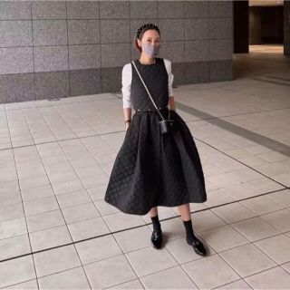 【新品未使用】gypsohila Quilt Skirt(ひざ丈スカート)