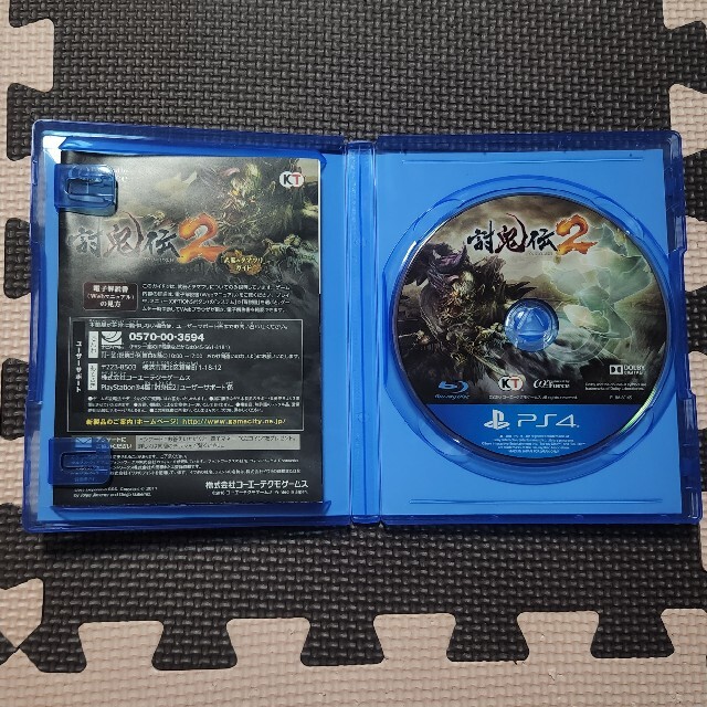 PlayStation4(プレイステーション4)の討鬼伝 2 PS4 ソフト 中古 エンタメ/ホビーのゲームソフト/ゲーム機本体(家庭用ゲームソフト)の商品写真