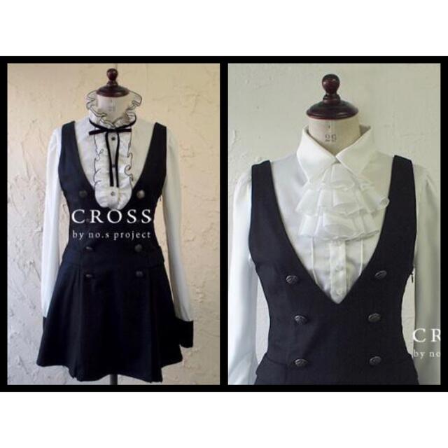 コラボ廃盤品 NO.S PROJECT 妖狐×僕SS バックフリルワンピース 黒 コラボ廃盤品 NO.S PROJECT 妖狐×僕SS バックフリルワンピース 黒