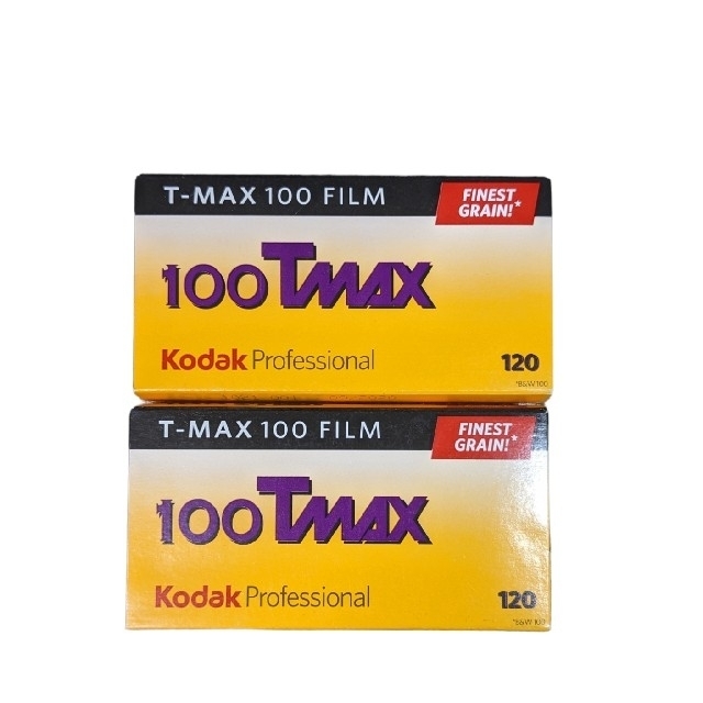 【期限切れ】100tmax　120フィルム　2箱セットスマホ/家電/カメラ