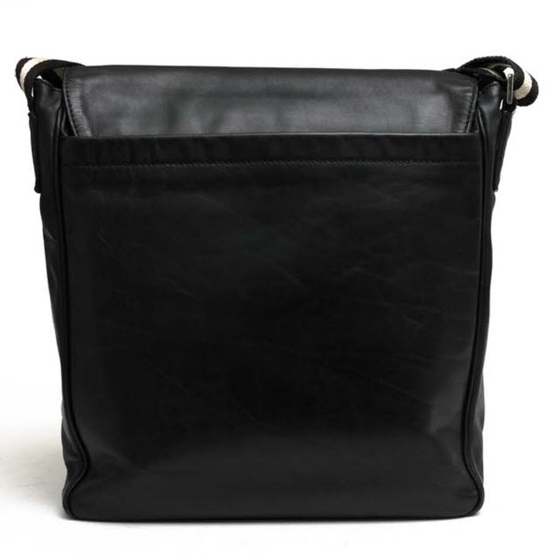バリー／BALLY バッグ ショルダーバッグ 鞄 メンズ 男性 男性用レザー 革 本革 ブラック 黒 TIRRUS バリーストライプ  メッセンジャーバッグ