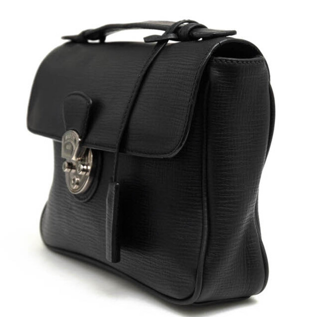 Bally(バリー)のバリー／BALLY バッグ セカンドバッグ クラッチバッグ 鞄 メンズ 男性 男性用レザー 革 本革 ブラック 黒  MAIGAS-SM フラップ式 メンズのバッグ(セカンドバッグ/クラッチバッグ)の商品写真