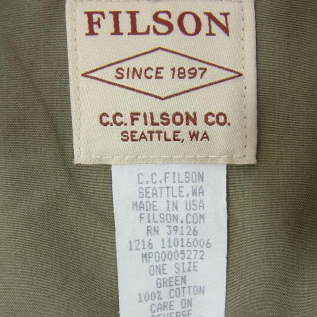 FILSON フィルソン USA製 COMPACT FISHING WAIST PACK コンパクト フィッシング ウエスト バック カーキ系 5