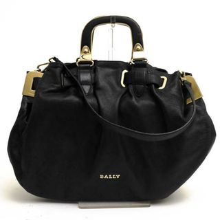 バリー(Bally)のバリー／BALLY バッグ ハンドバッグ 鞄 トートバッグ レディース 女性 女性用レザー 革 本革 ブラック 黒  CORNELLA シフォン 2WAY ショルダーバッグ(ハンドバッグ)