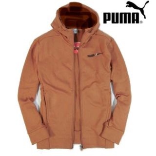 プーマ(PUMA)の【PUMA/プーマ】裏フリース ジップアップパーカー メンズMサイズ（ブラウン）(パーカー)