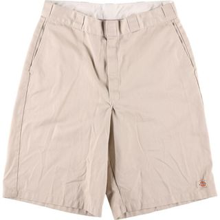 ディッキーズ(Dickies)の古着 ディッキーズ Dickies ワークショーツ ハーフパンツ USA製 メンズw35 /eaa187760(ショートパンツ)