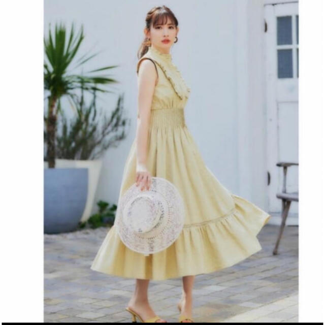 Her lip to(ハーリップトゥ)の6/6まで Paisley Cotton Lace Long Dress レディースのワンピース(ロングワンピース/マキシワンピース)の商品写真