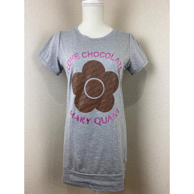 MARY QUANT(マリークワント)の【タグ付未使用】MARY QUANT Tシャツ お尻隠しに◎ レディースのトップス(Tシャツ(半袖/袖なし))の商品写真