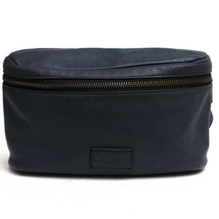 コーチ(COACH)のコーチ／COACH バッグ ウエストバッグ 鞄 メンズ 男性 男性用レザー 革 本革 ネイビー 紺  71902 Campus Sling In Refined Pebble Leather キャンパス スリング ボディバッグ シボ革 シュリンクレザー(ボディーバッグ)