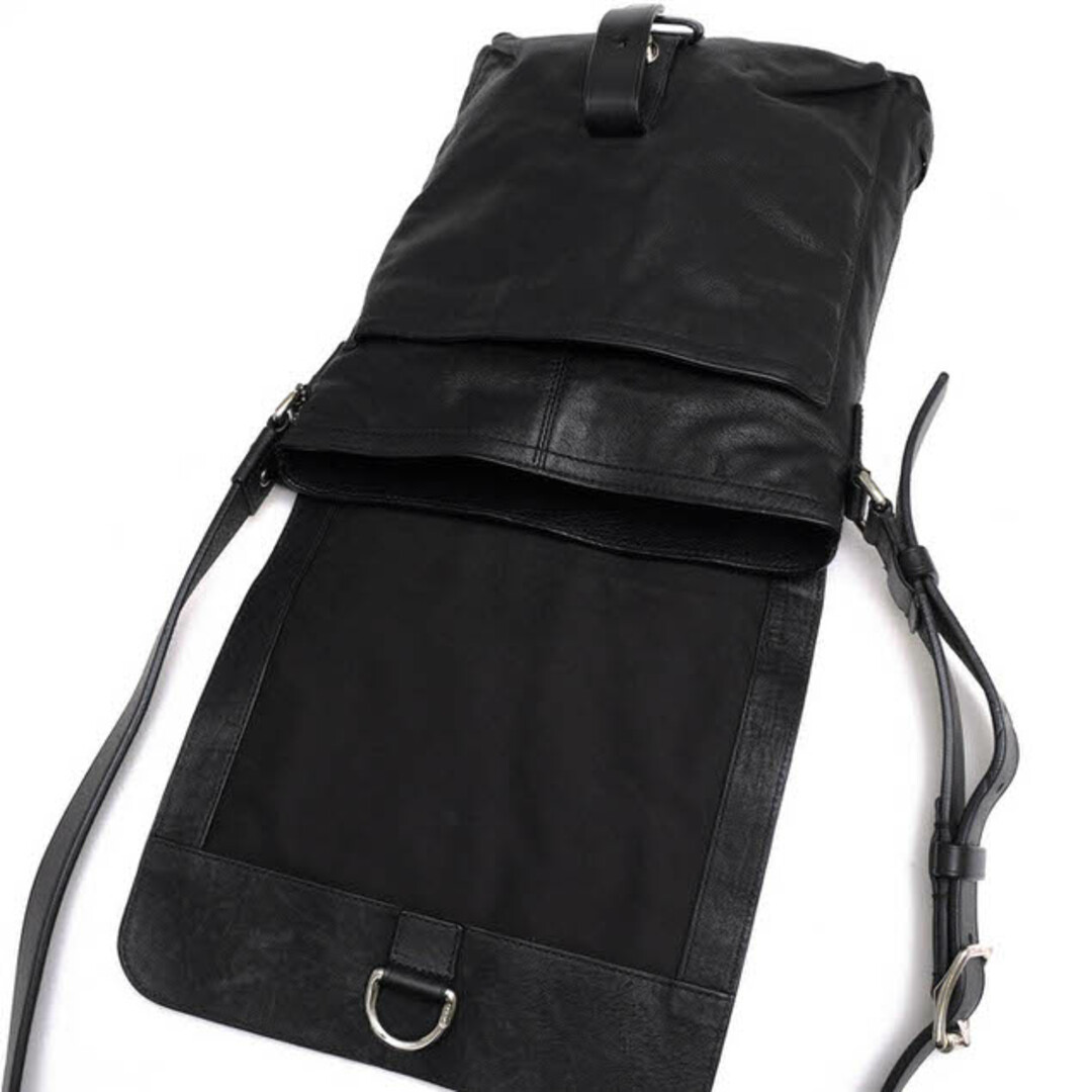 コーチ/COACH バッグ ショルダーバッグ 鞄 メンズ 男性 男性用レザー 革 本革 ブラック 黒 70279 SLIM N/S SATCHEL クロスボディ メッセンジャーバッグ ウォッシュ加工