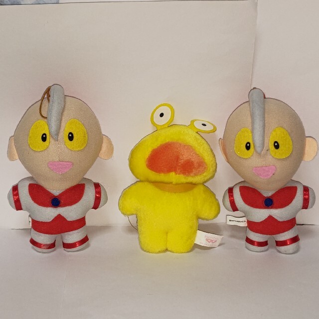 【代引可】 90年代 景品用ぬいぐるみ ウルトラマン 全7種 コンプリート その他