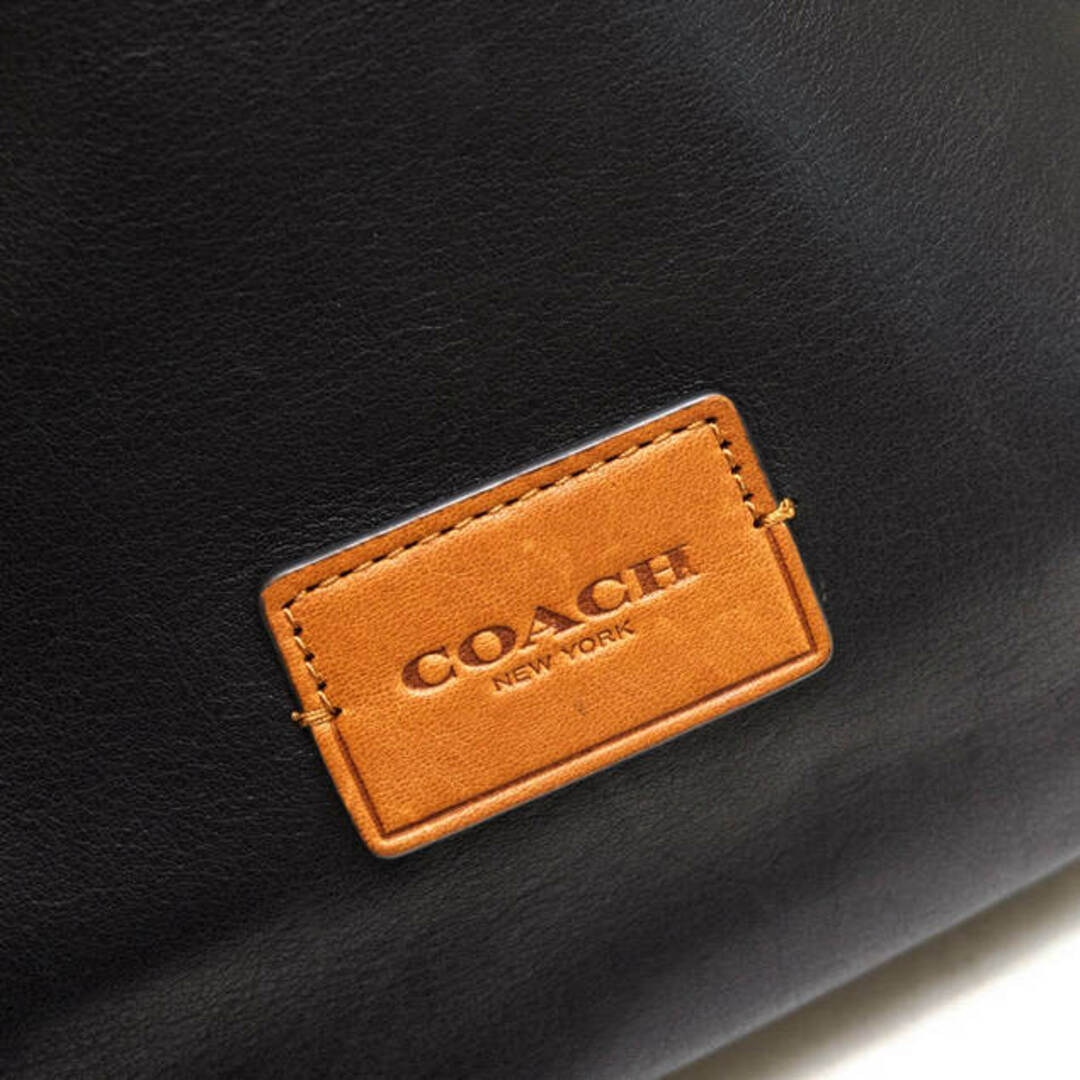 COACH(コーチ)のコーチ／COACH バッグ ショルダーバッグ 鞄 メンズ 男性 男性用レザー 革 本革 ブラック 黒  72035 Campus Pack in Sport Calf キャンパス パック ボディバッグ バイカラー メンズのバッグ(ボディーバッグ)の商品写真