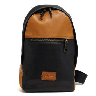 コーチ(COACH)のコーチ／COACH バッグ ショルダーバッグ 鞄 メンズ 男性 男性用レザー 革 本革 ブラック 黒  72035 Campus Pack in Sport Calf キャンパス パック ボディバッグ バイカラー(ボディーバッグ)