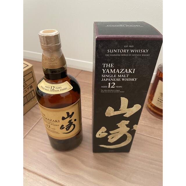 サントリー 山崎 12年 700ml シングルモルト ウイスキー 箱付き