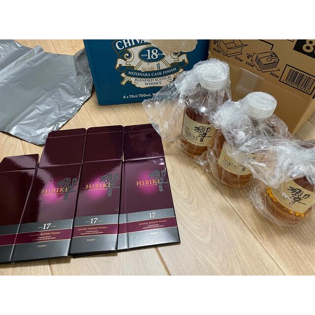 サントリー 響 17年 3本セット 食品/飲料/酒の酒(ウイスキー)の商品写真