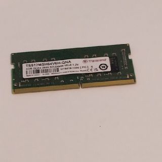 トランセンド(Transcend)のQNAP TS-464に装着されていたメモリ（DDR4-2666_4G）(PCパーツ)