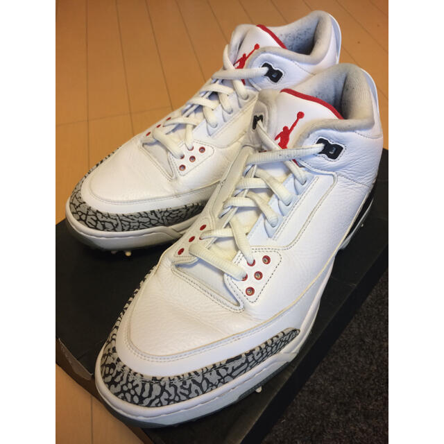 エバニュー 【超レア・美品】NIKE JORDAN 3 28cm ゴルフ ナイキ