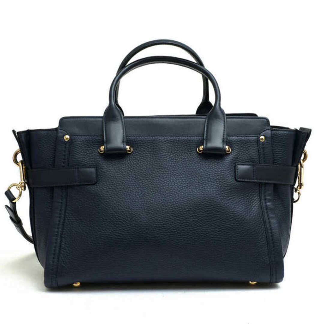 コーチ/COACH バッグ ハンドバッグ 鞄 トートバッグ レディース 女性 女性用レザー 革 本革 ブラック 黒 34408 Swagger Carryall in Nubuck Pebble Leather スワッガー ぺブルドレザー キャリーオール 2WAY ショルダーバッグ シボ革