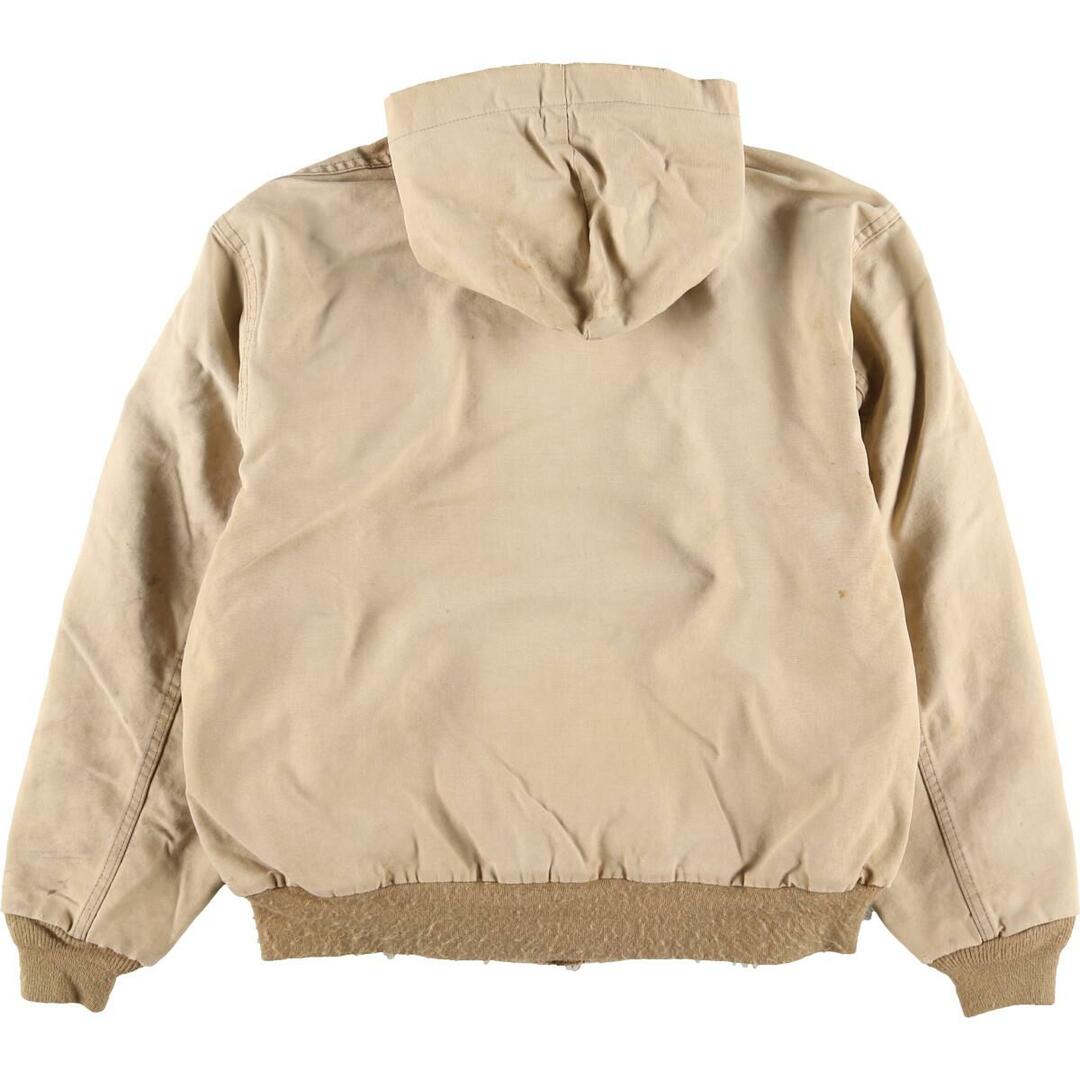 80年代 カーハート Carhartt 100周年モデル アクティブジャケット ダック地フルジップパーカー メンズM ヴィンテージ /eaa198592 1