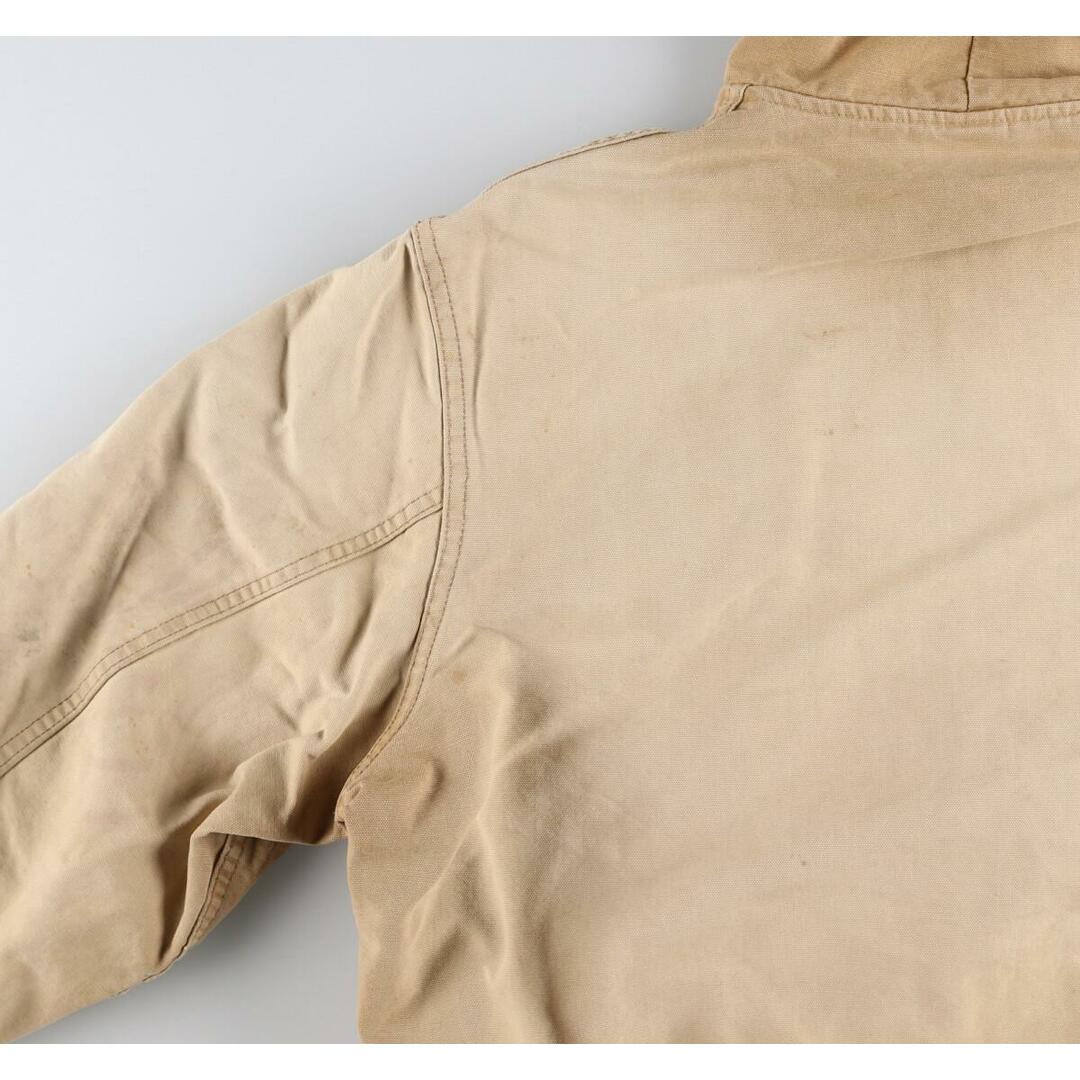 80年代 カーハート Carhartt 100周年モデル アクティブジャケット ダック地フルジップパーカー メンズM ヴィンテージ /eaa198592