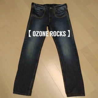 オゾンロックス(OZONE ROCKS)の【オゾンロックス】 バイウォッシュ ジーンズ　デニムパンツ(デニム/ジーンズ)