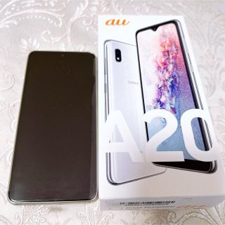 ギャラクシー(Galaxy)の2台20,000円  GALAXY A20 White、Red(スマートフォン本体)