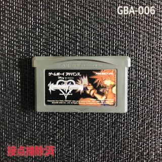 ゲームボーイアドバンス(ゲームボーイアドバンス)のGBA キングダムハーツ　　　GBA-006(携帯用ゲームソフト)