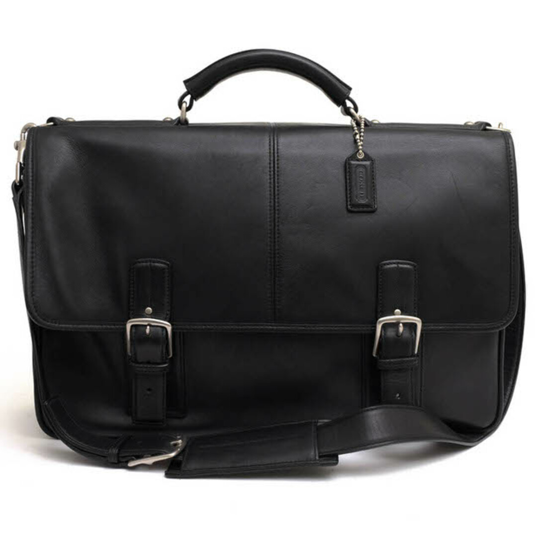 コーチ/COACH バッグ ブリーフケース ビジネスバッグ 鞄 ビジネス メンズ 男性 男性用レザー 革 本革 ブラック 黒 F06455 Thompson トンプソン A4サイズ収納可 2WAY ショルダーバッグ | フリマアプリ ラクマ