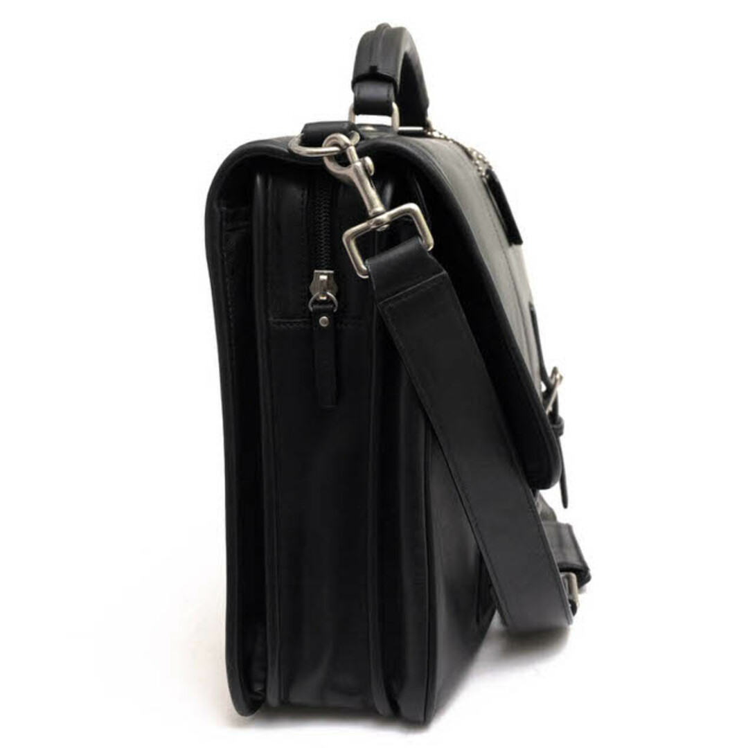 コーチ／COACH バッグ ブリーフケース ビジネスバッグ 鞄 ビジネス メンズ 男性 男性用レザー 革 本革 ブラック 黒 F06455  Thompson トンプソン A4サイズ収納可 2WAY ショルダーバッグ