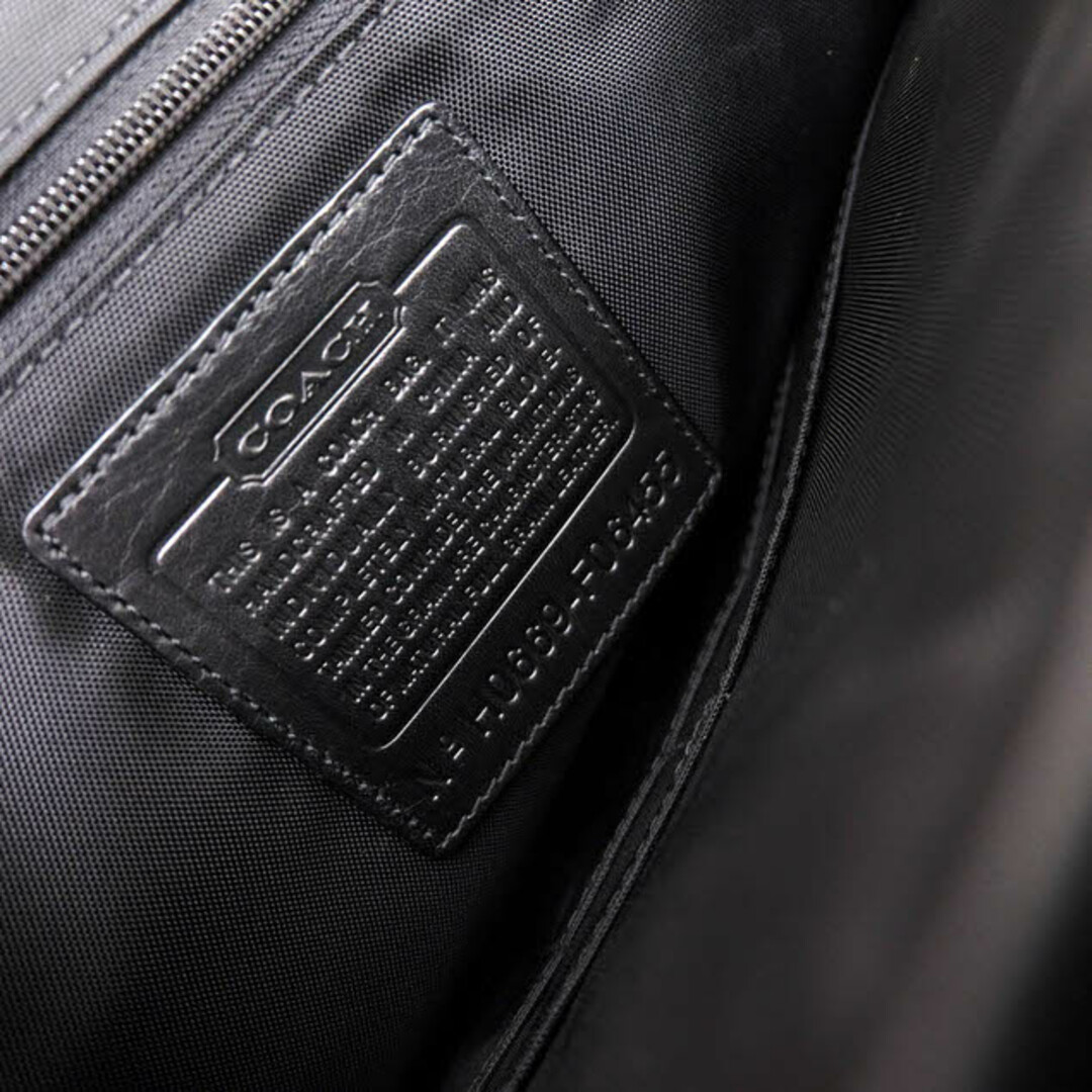 コーチ/COACH バッグ ブリーフケース ビジネスバッグ 鞄 ビジネス メンズ 男性 男性用レザー 革 本革 ブラック 黒 F06455 Thompson トンプソン A4サイズ収納可 2WAY ショルダーバッグ