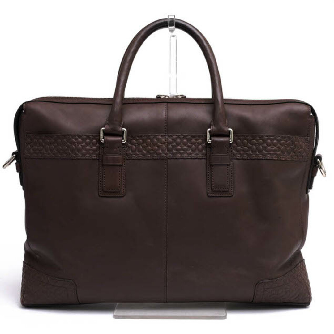 coach briefcase メンズ