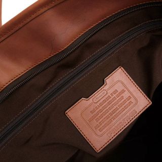 COACH 377 トートバッグ　オールレザー　ビジネスバッグ　ブラウン