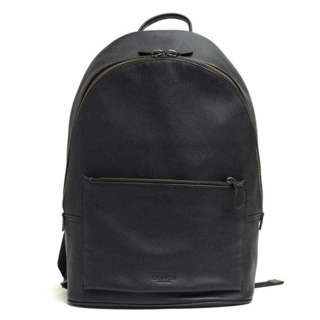 コーチ／COACH リュック バッグ バックパック メンズ 男性 男性用レザー 革 本革 ブラック 黒 69351 Metropolitan soft  backpack メトロポリタン ソフト バックパック シボ革 シュリンクレザー ノートPC収納可 | フリマアプリ ラクマ