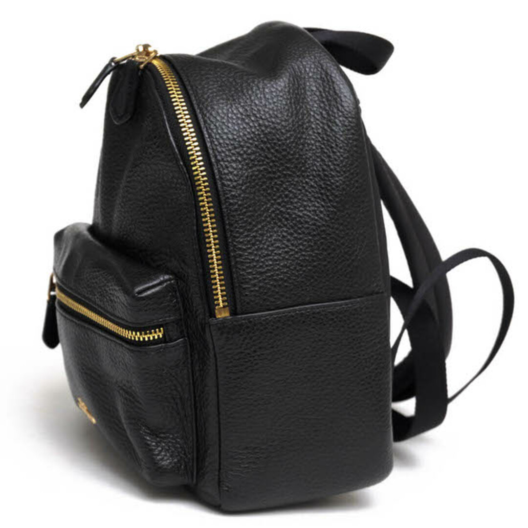 コーチ／COACH リュック バッグ バックパック レディース 女性 女性用レザー 革 本革 ブラック 黒  F289953 Mini Charlie Backpack in Pebble Leather ミニ チャーリー シボ革 シュリンクレザー デイパック